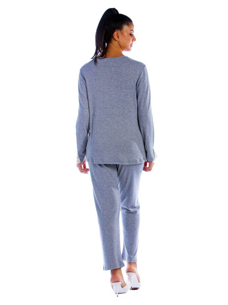 Pigiama Lungo Donna DL0170 Liu Jo Home - evabiancheria