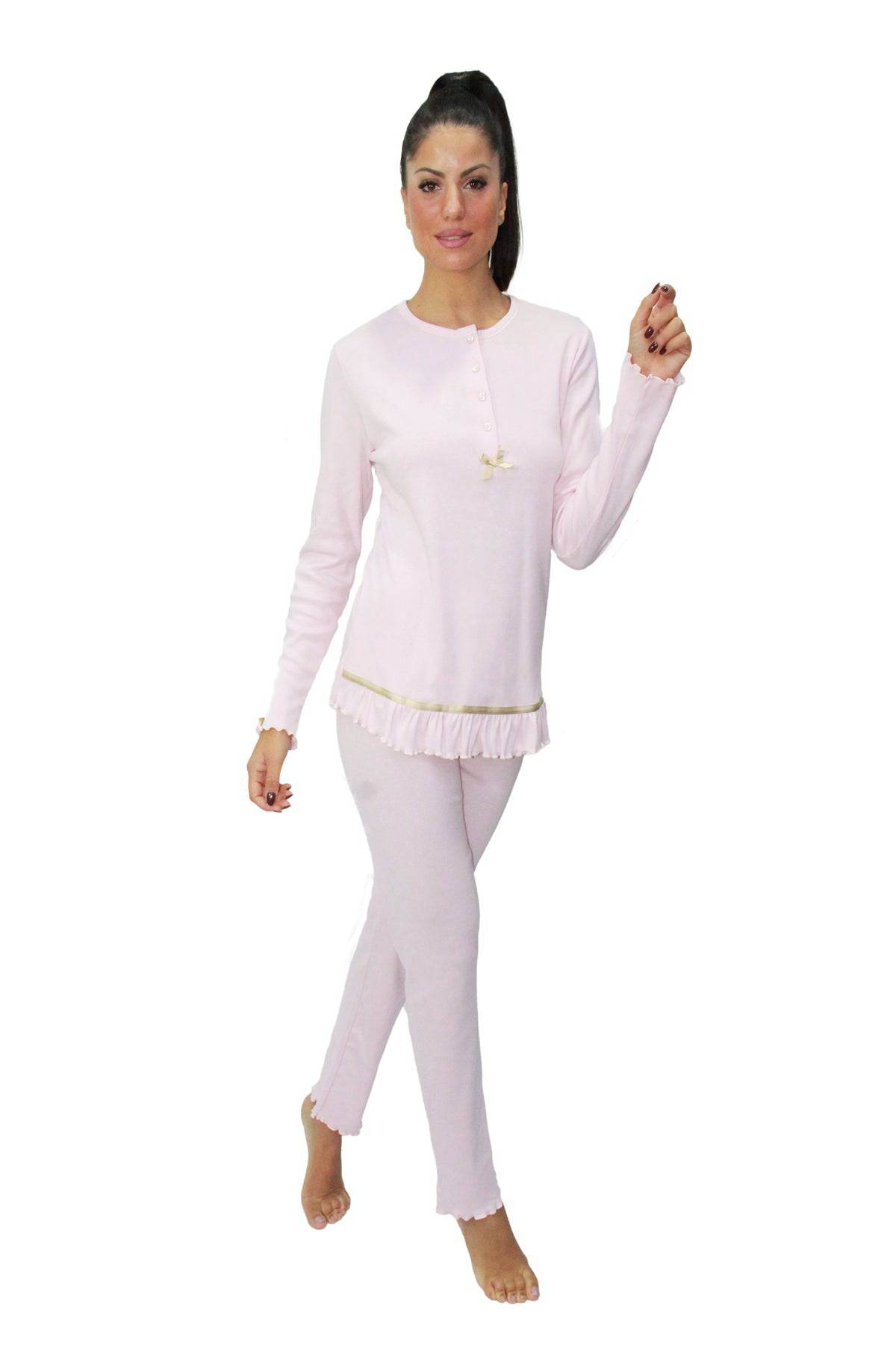 Pigiama Lungo Donna ESTER 3 Julie - evabiancheria