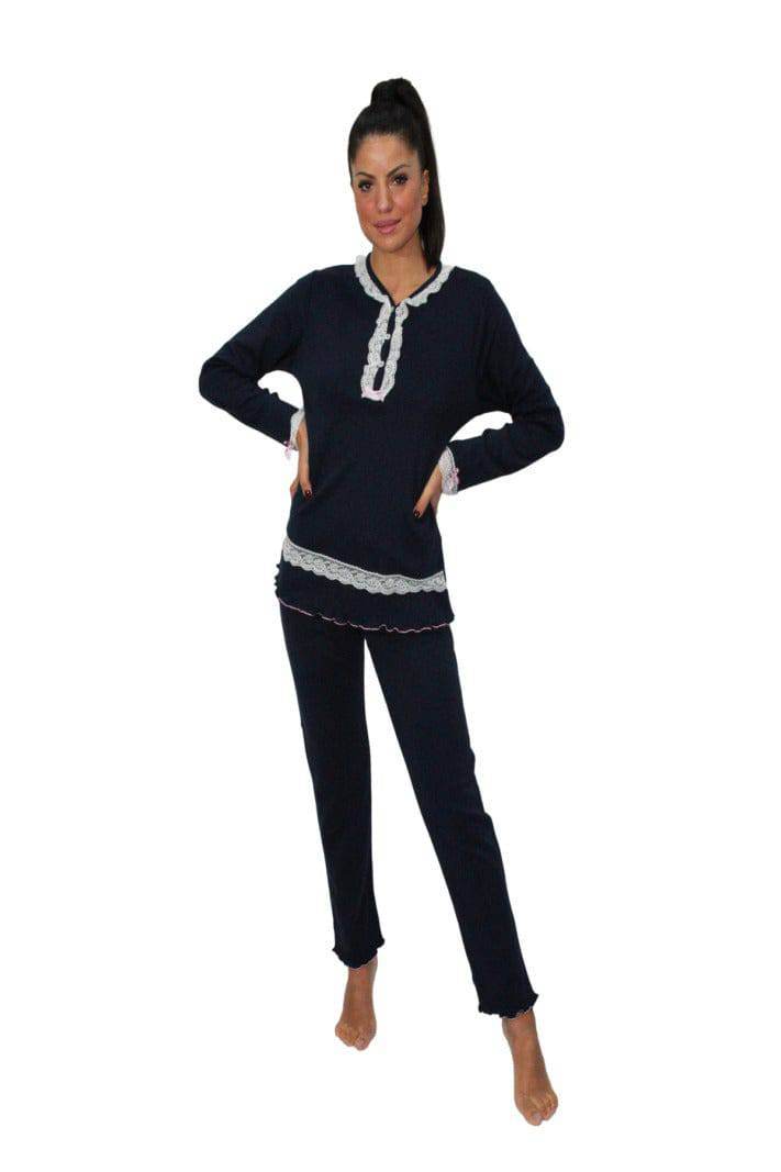 Pigiama Lungo Donna EVA 3 Julie - evabiancheria