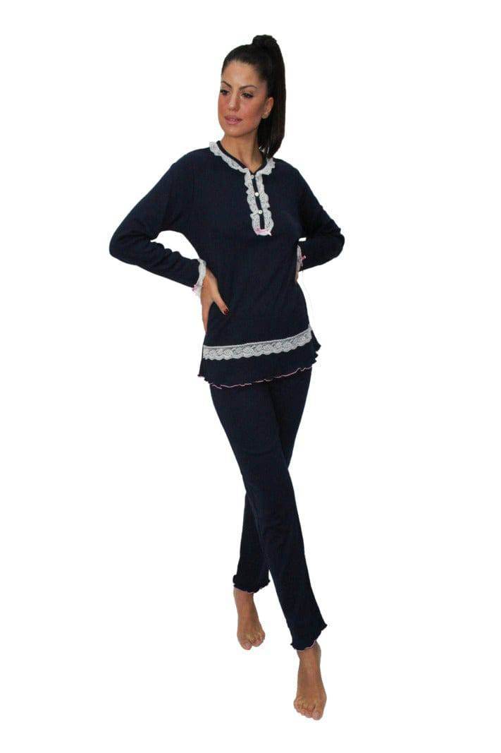 Pigiama Lungo Donna EVA 3 Julie - evabiancheria