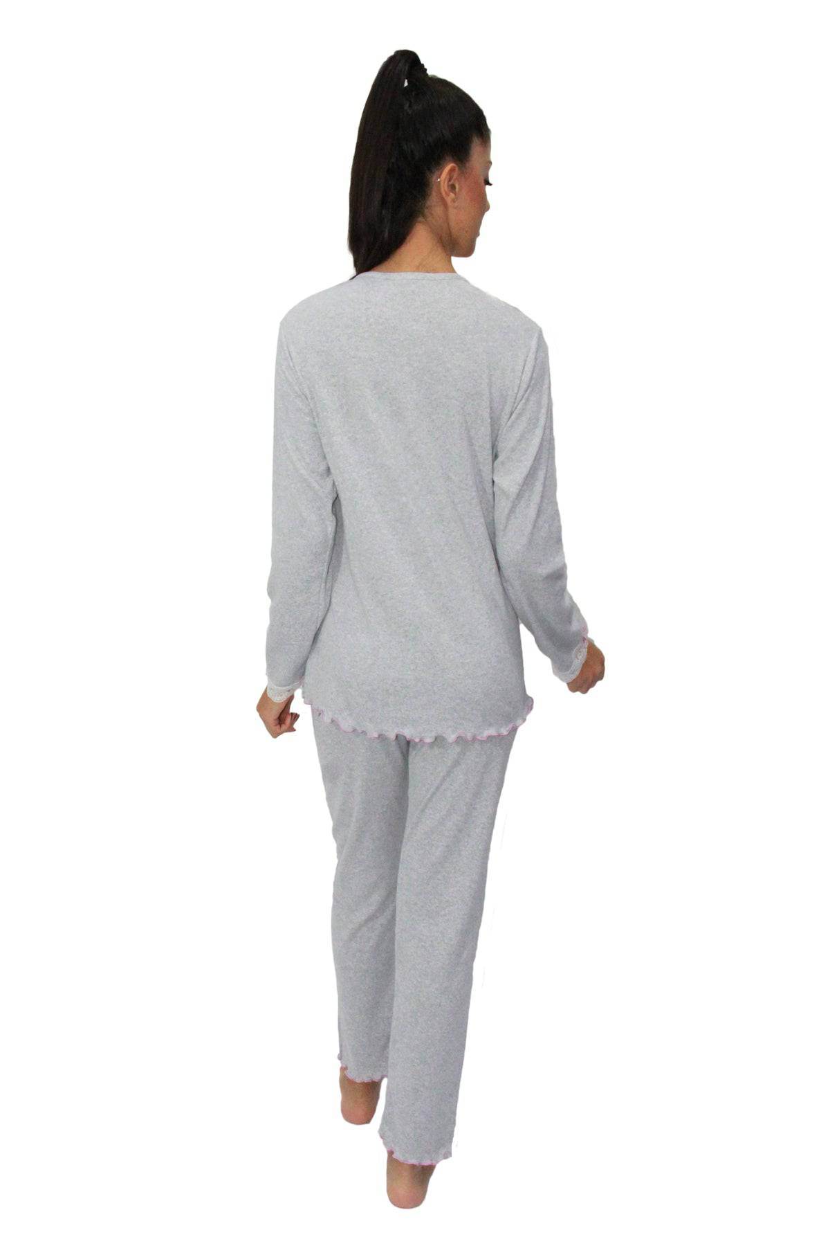 Pigiama Lungo Donna EVA 3 Julie - evabiancheria