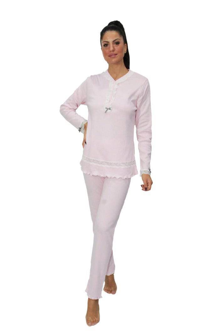 Pigiama Lungo Donna EVA 3 Julie - evabiancheria