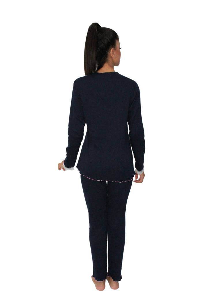 Pigiama Lungo Donna EVA 3 Julie - evabiancheria