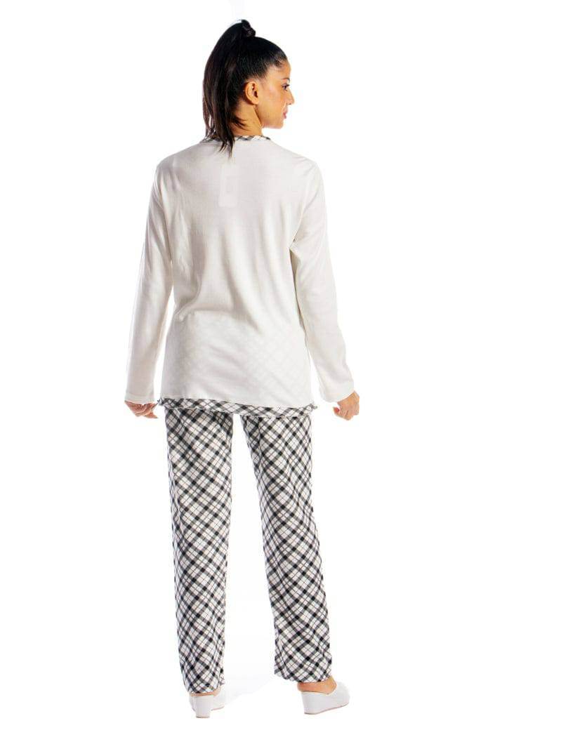 Pigiama Lungo Donna GIADA 3 Julie - evabiancheria