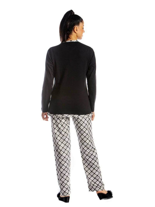 Pigiama Lungo Donna GIADA 3 Julie - evabiancheria