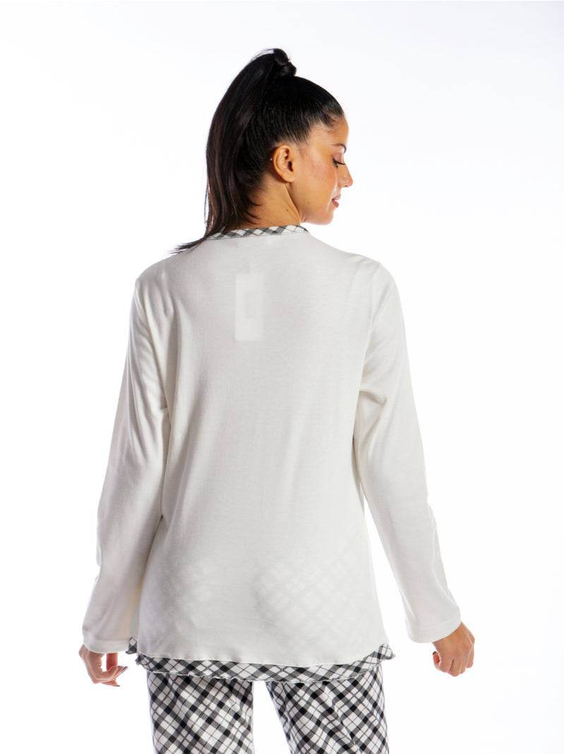 Pigiama Lungo Donna GIADA 3 Julie - evabiancheria