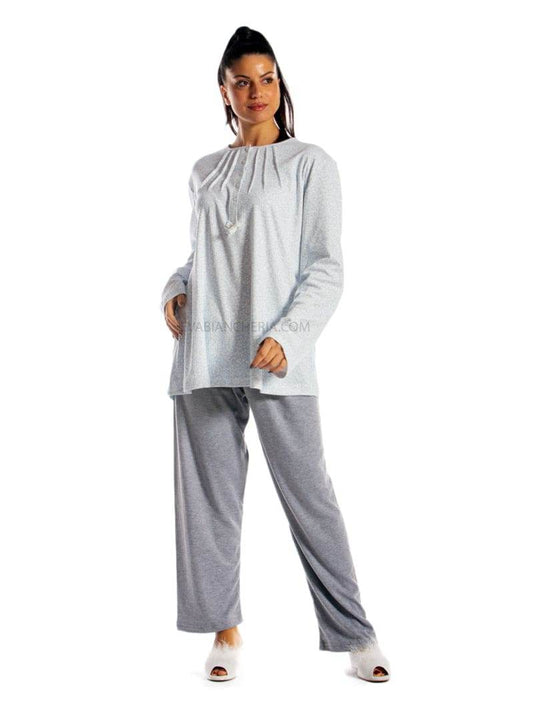 Pigiama Lungo Donna GIODY 3 Julie - evabiancheria