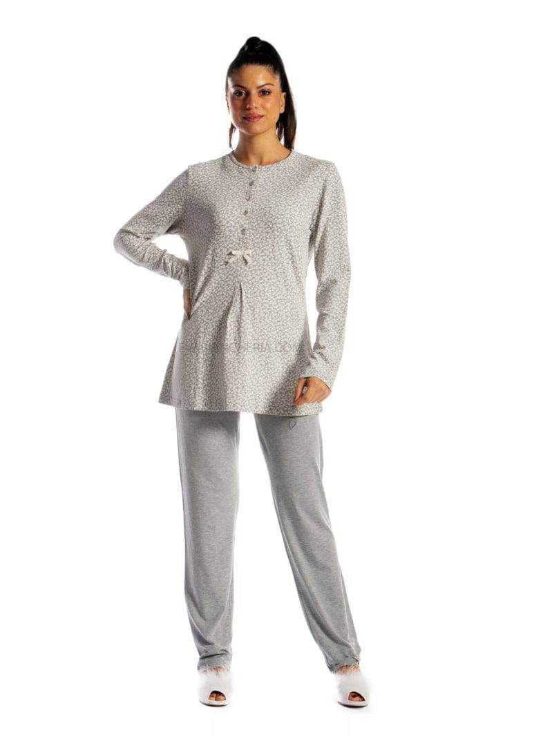 Pigiama Lungo Donna GRAZIA 3 Julie - evabiancheria