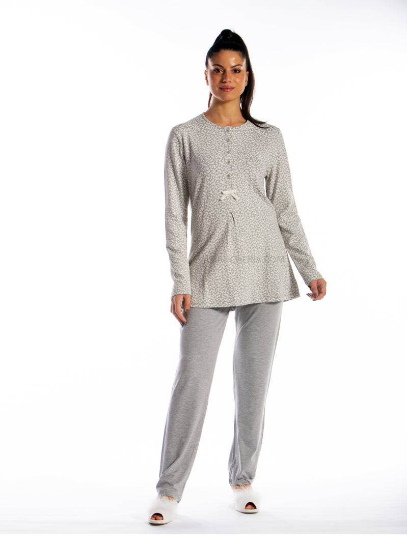 Pigiama Lungo Donna GRAZIA 3 Julie - evabiancheria