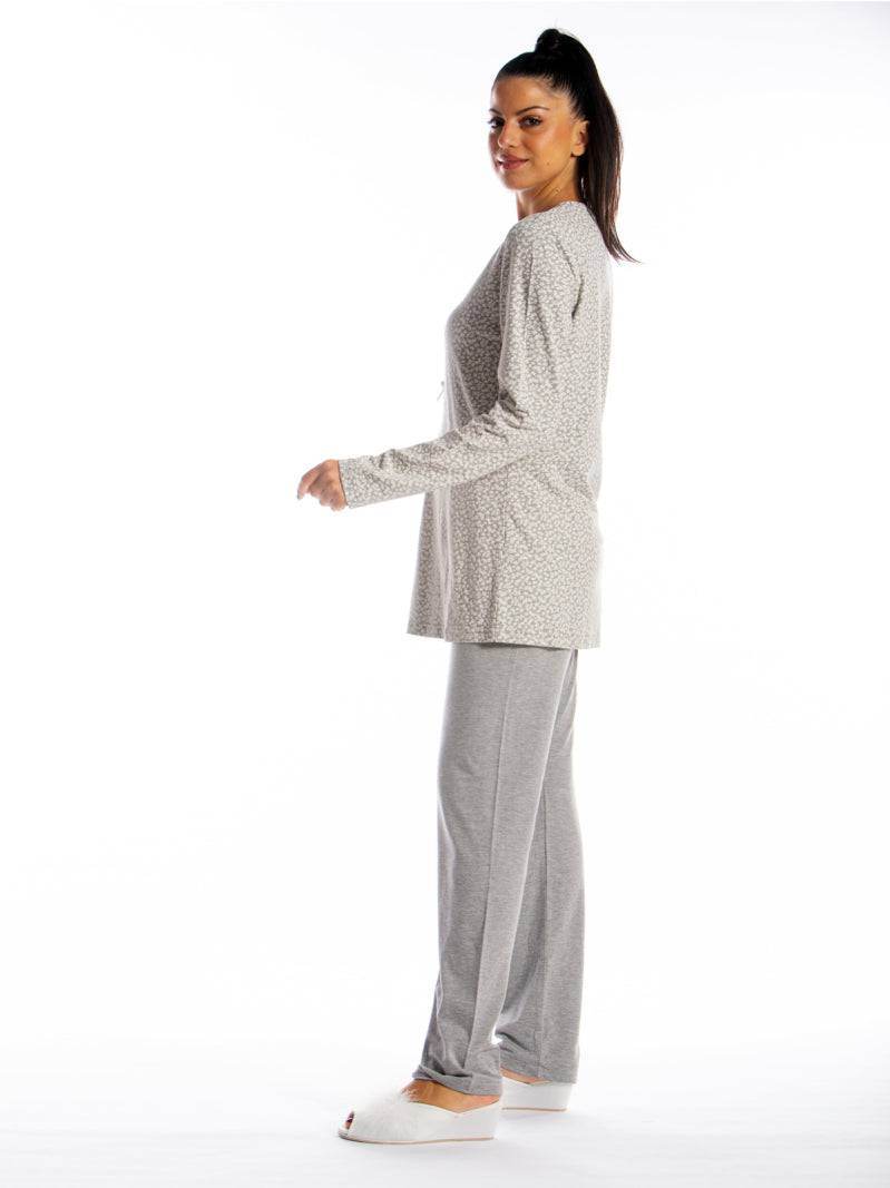 Pigiama Lungo Donna GRAZIA 3 Julie - evabiancheria