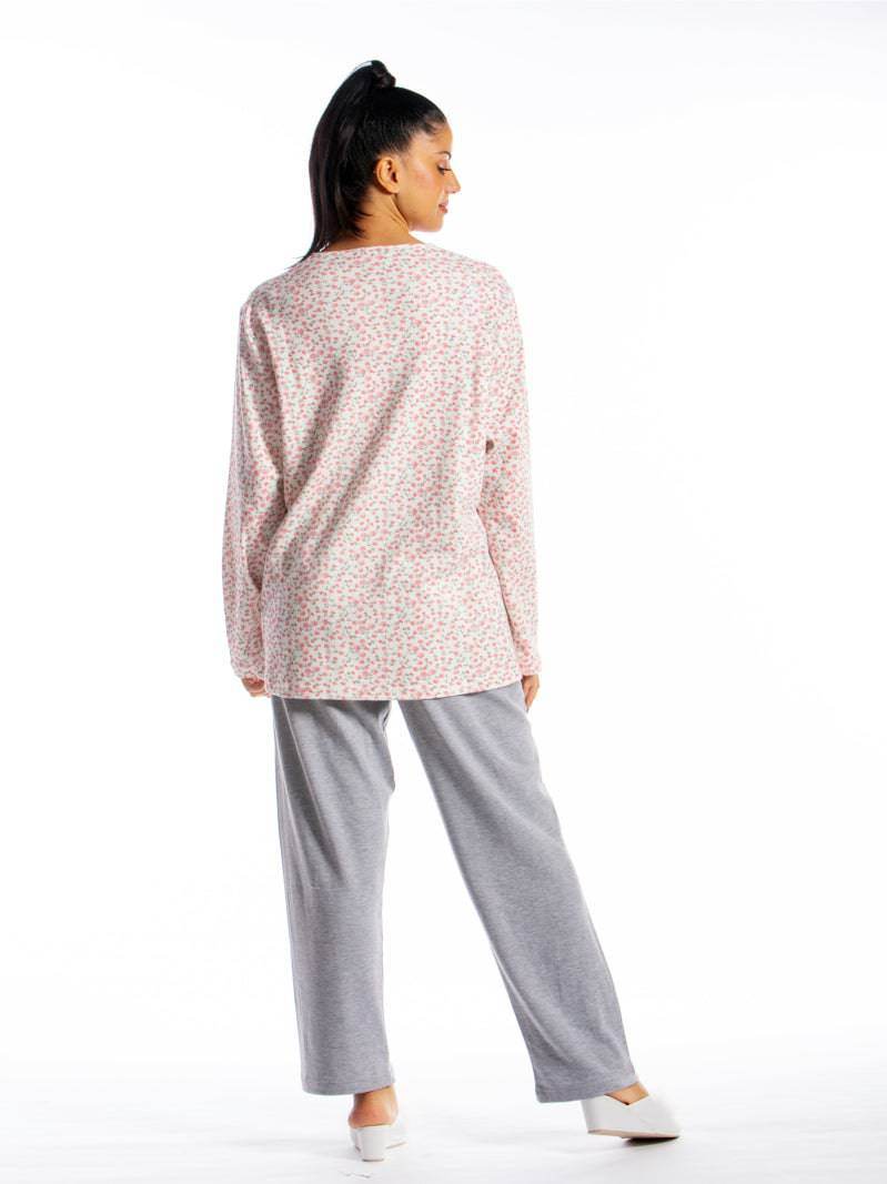 Pigiama Lungo Donna GRISELLA 3 Julie - evabiancheria