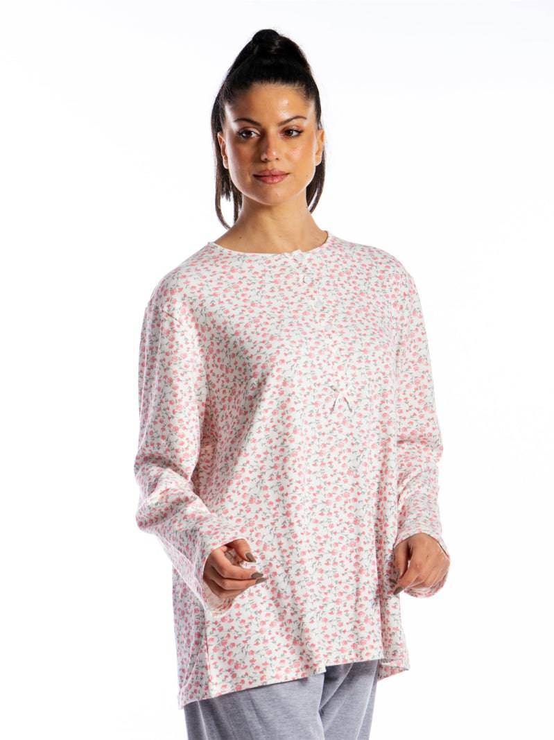 Pigiama Lungo Donna GRISELLA 3 Julie - evabiancheria