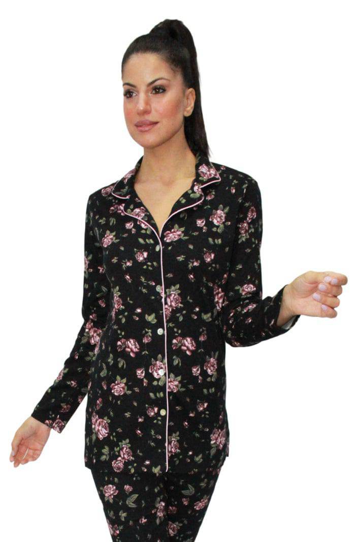 Pigiama Lungo Donna I2009 Fida - evabiancheria