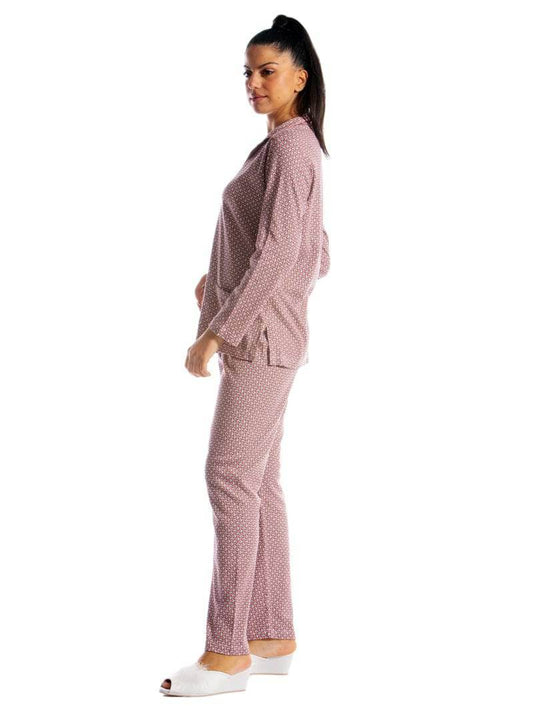 Pigiama Lungo Donna I2134 Fida - evabiancheria