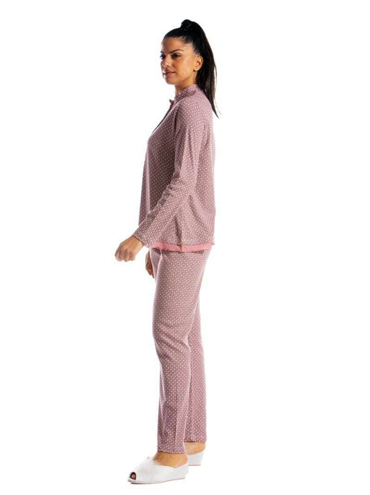 Pigiama Lungo Donna I2135 Fida - evabiancheria