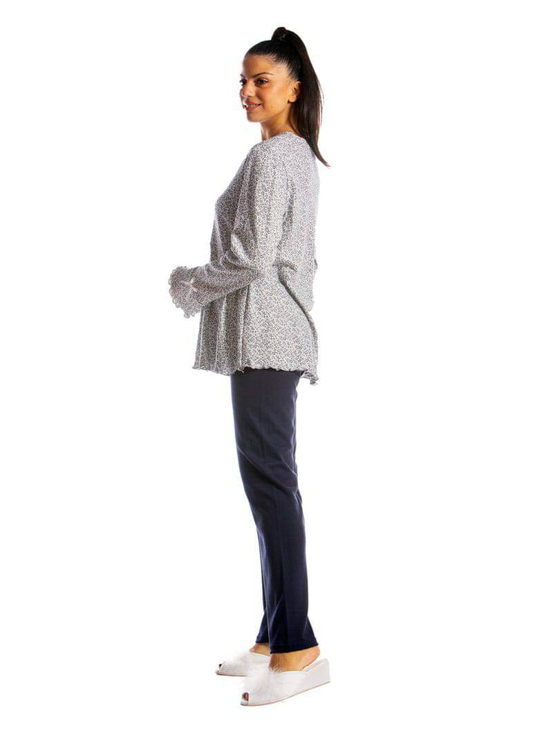 Pigiama Lungo Donna I21351 3 Prima Rosa - evabiancheria