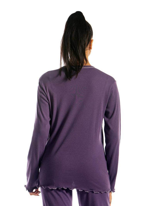Pigiama Lungo Donna I21353 3B Prima Rosa - evabiancheria