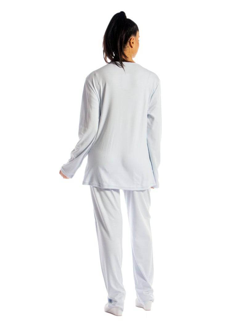 Pigiama Lungo Donna I21374 3B Prima Rosa - evabiancheria