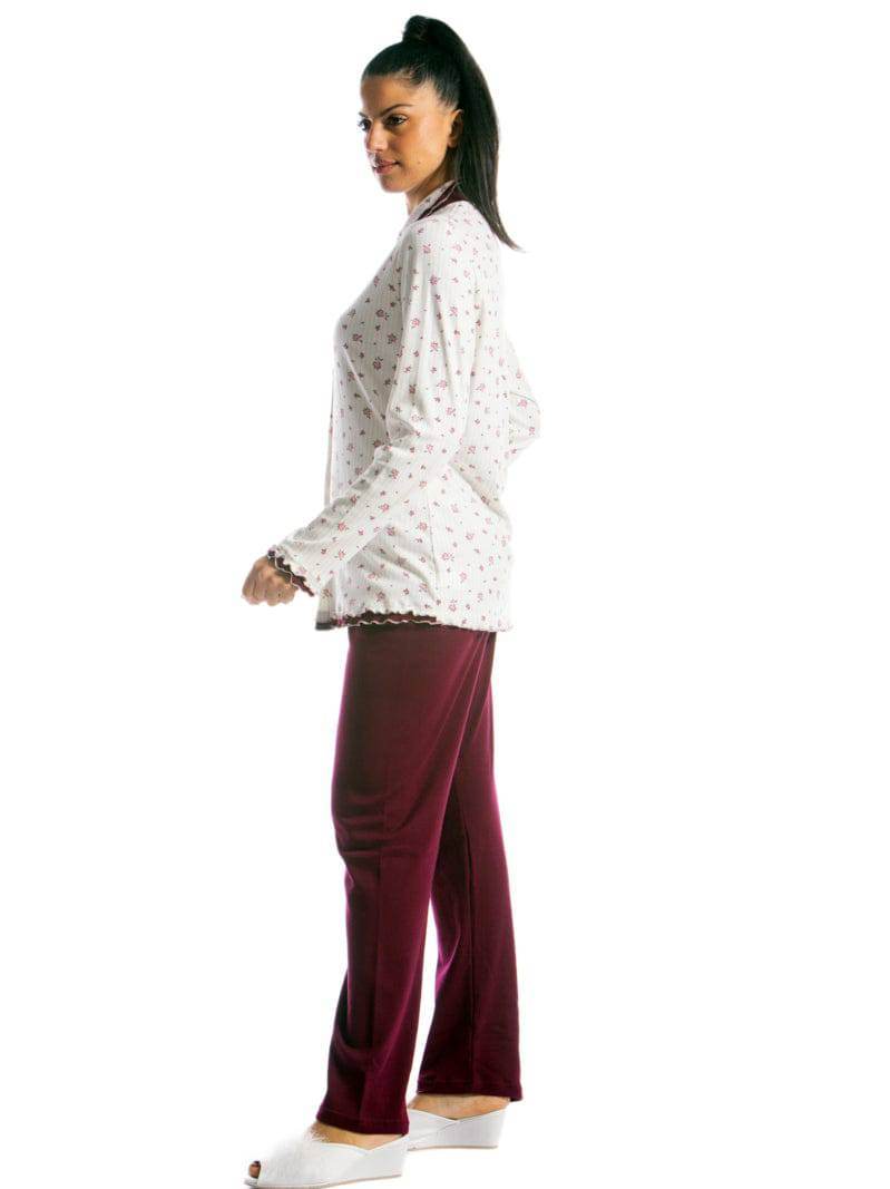 Pigiama Lungo Donna I21391 3AP Prima Rosa - evabiancheria