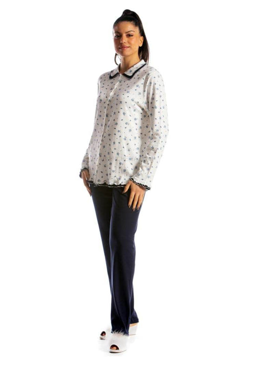 Pigiama Lungo Donna I21391 3AP Prima Rosa - evabiancheria