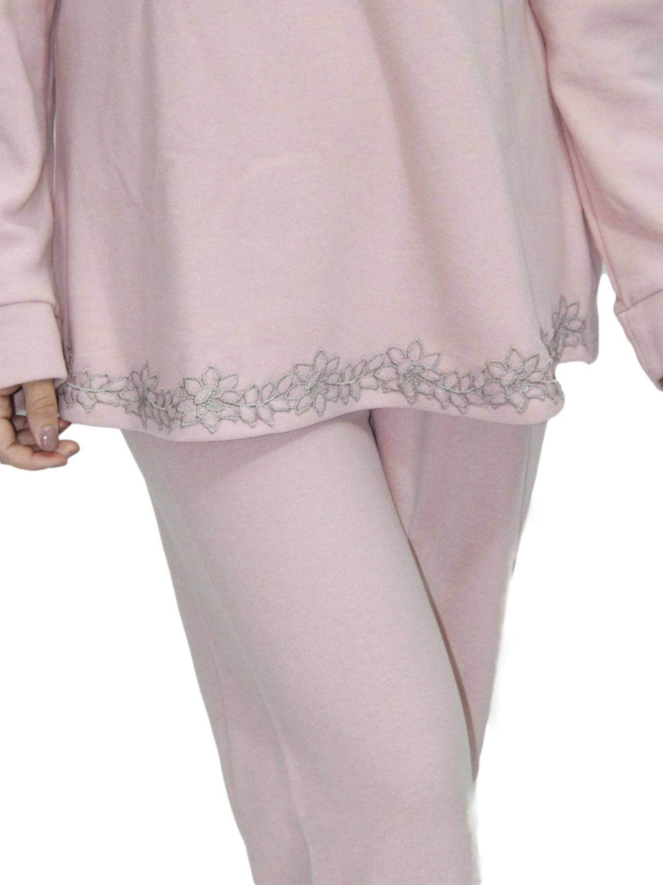 Pigiama Lungo Donna I22493 3 Prima Rosa - evabiancheria