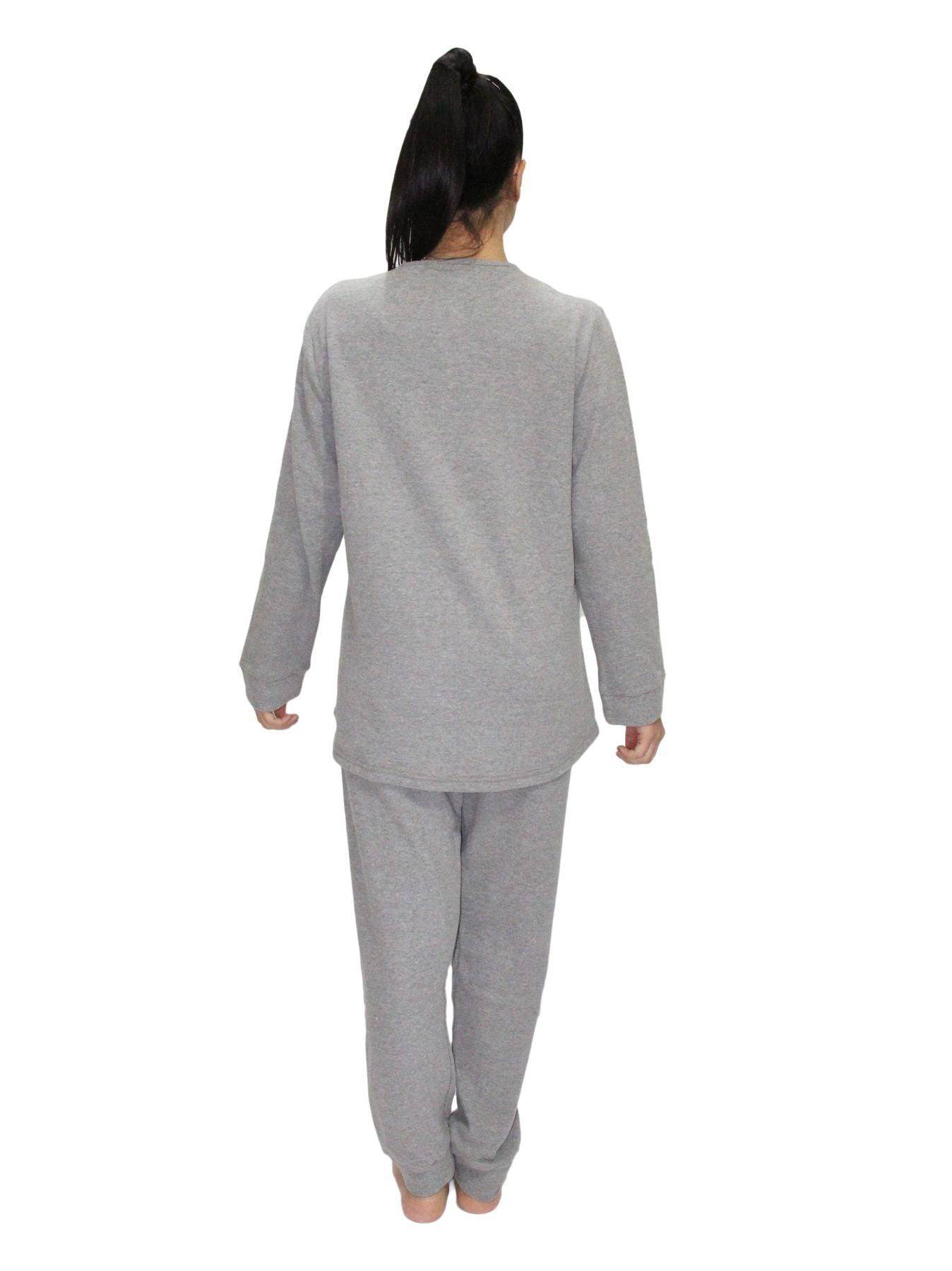 Pigiama Lungo Donna I22493 3 Prima Rosa - evabiancheria