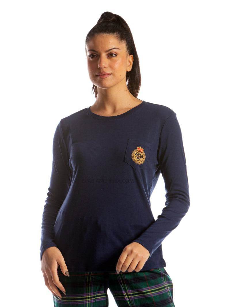 Pigiama Lungo Donna ILN72122F Ralph Lauren - evabiancheria