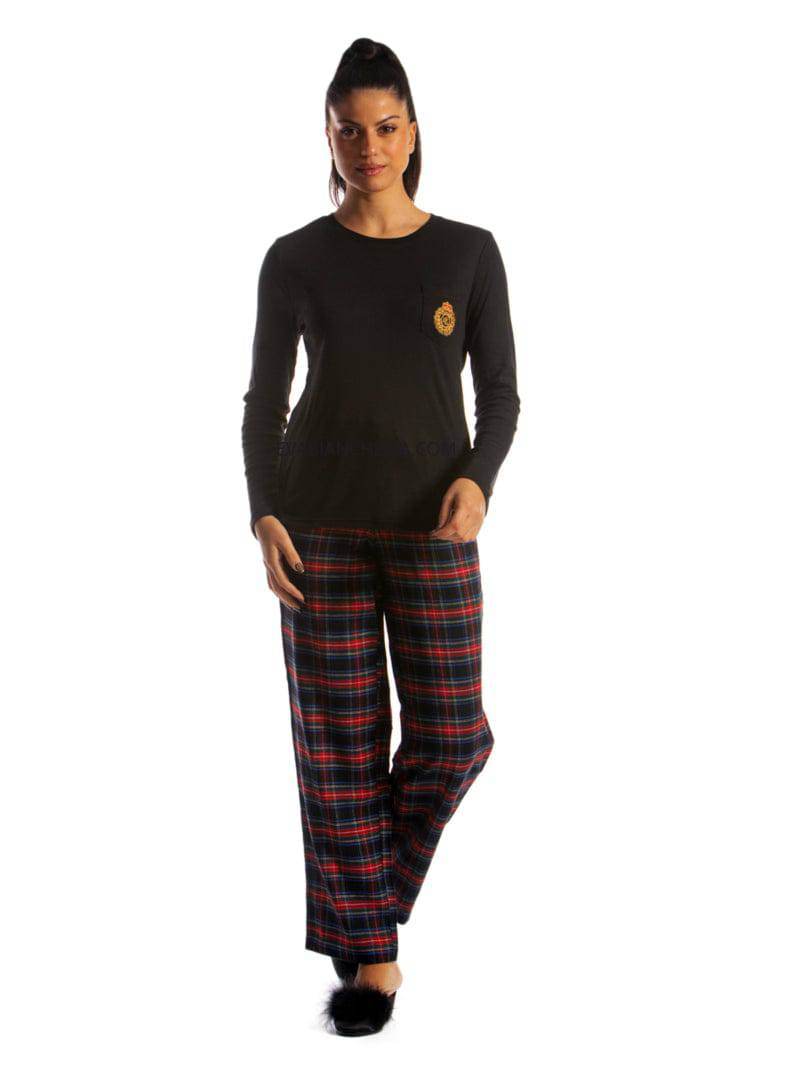 Pigiama Lungo Donna ILN72122F Ralph Lauren - evabiancheria