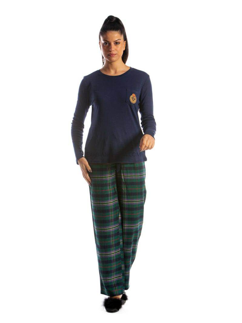 Pigiama Lungo Donna ILN72122F Ralph Lauren - evabiancheria