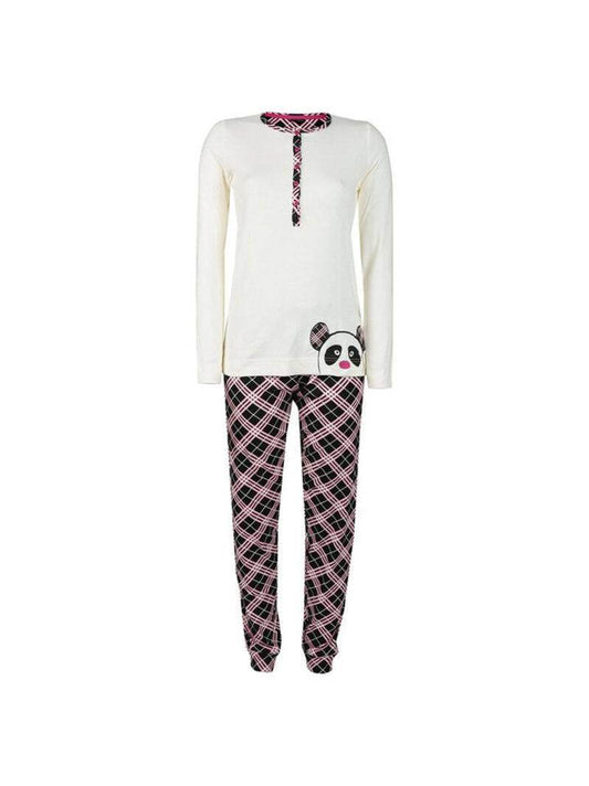 Pigiama Lungo Donna L0BLN Lovable - evabiancheria