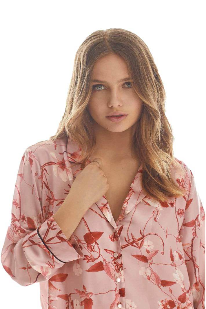 Pigiama Lungo Donna L2967 Promise - evabiancheria