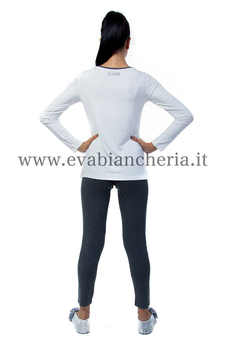 Pigiama Lungo Donna LA66DD Twin Set evabiancheria