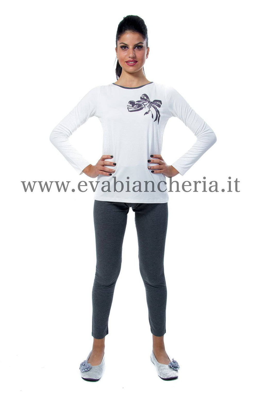 Pigiama Lungo Donna LA66DD Twin Set evabiancheria