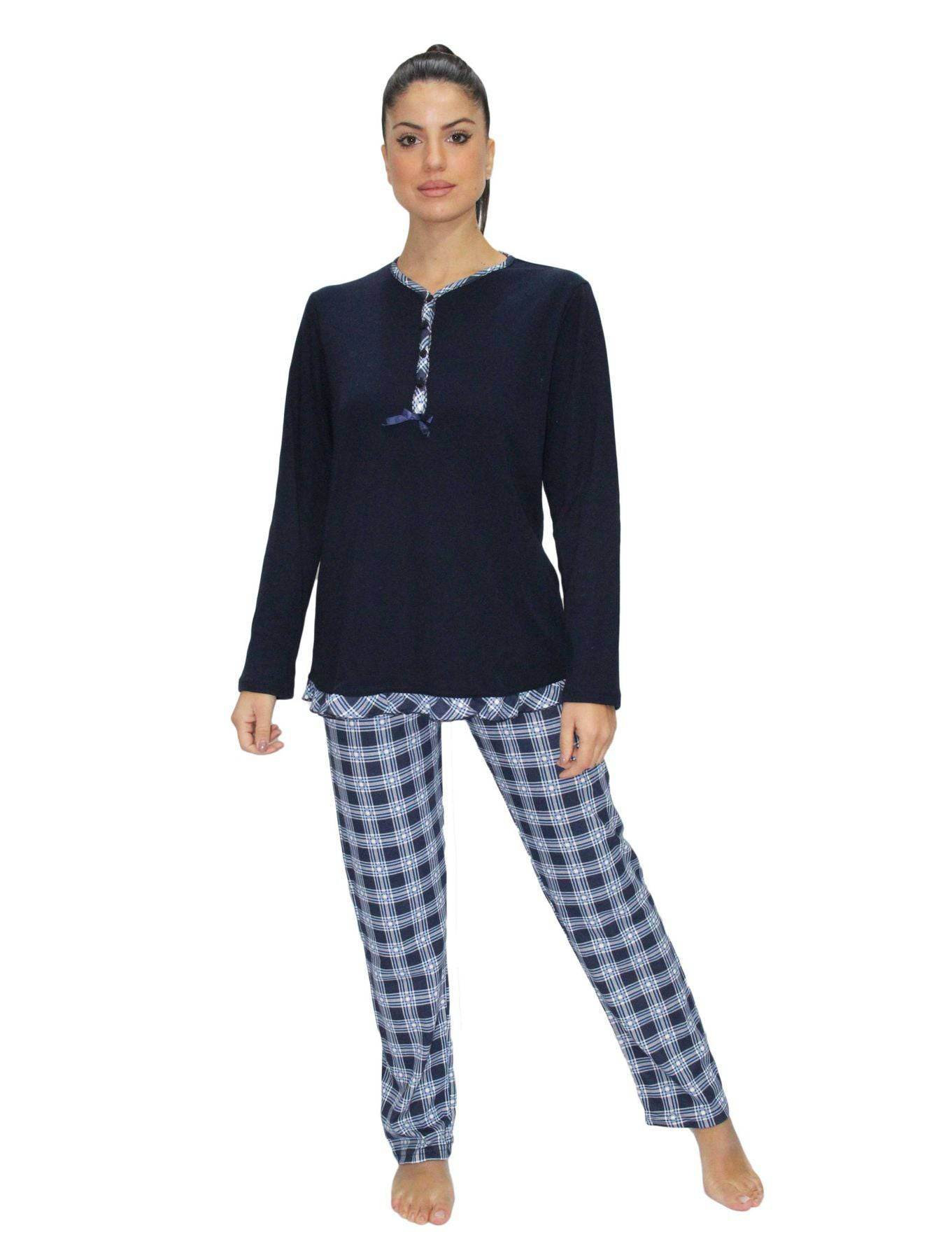 Pigiama Lungo Donna LICIA 3 Julie - evabiancheria