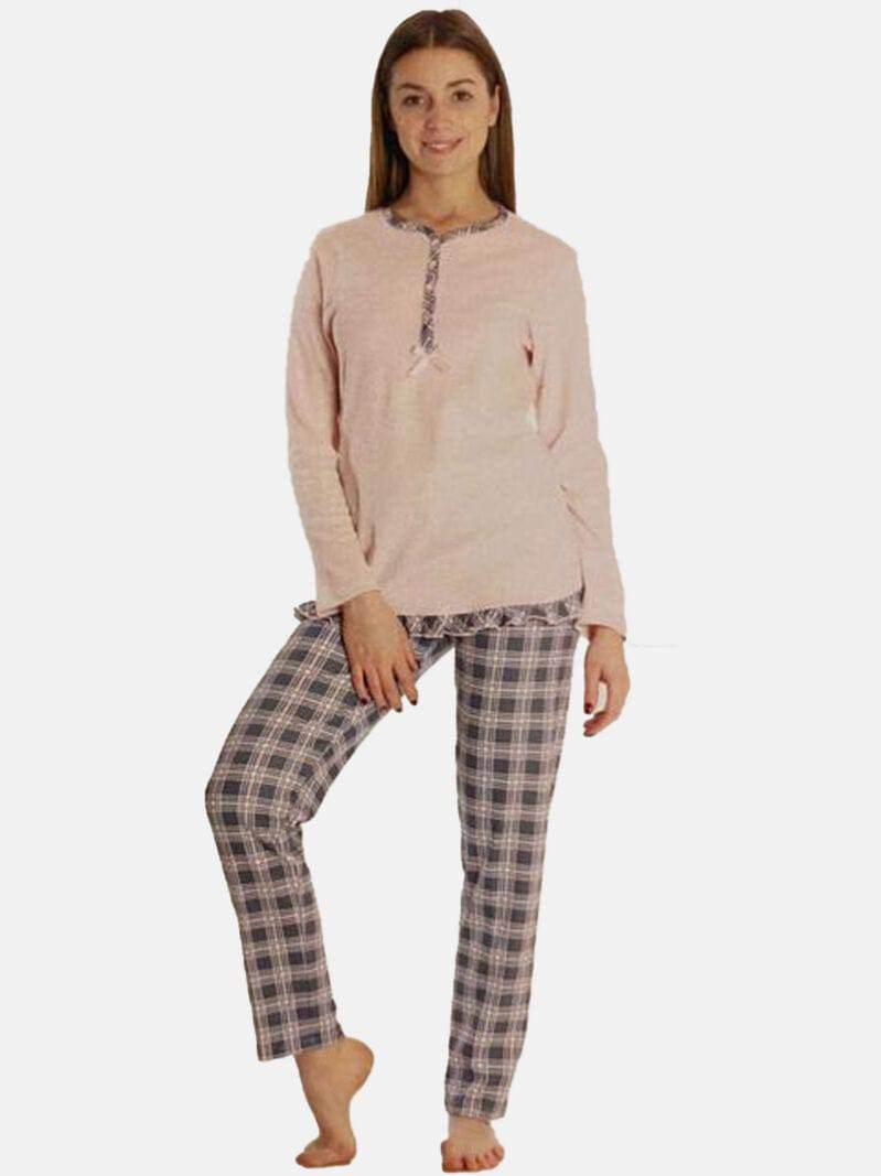 Pigiama Lungo Donna LICIA 3 Julie - evabiancheria