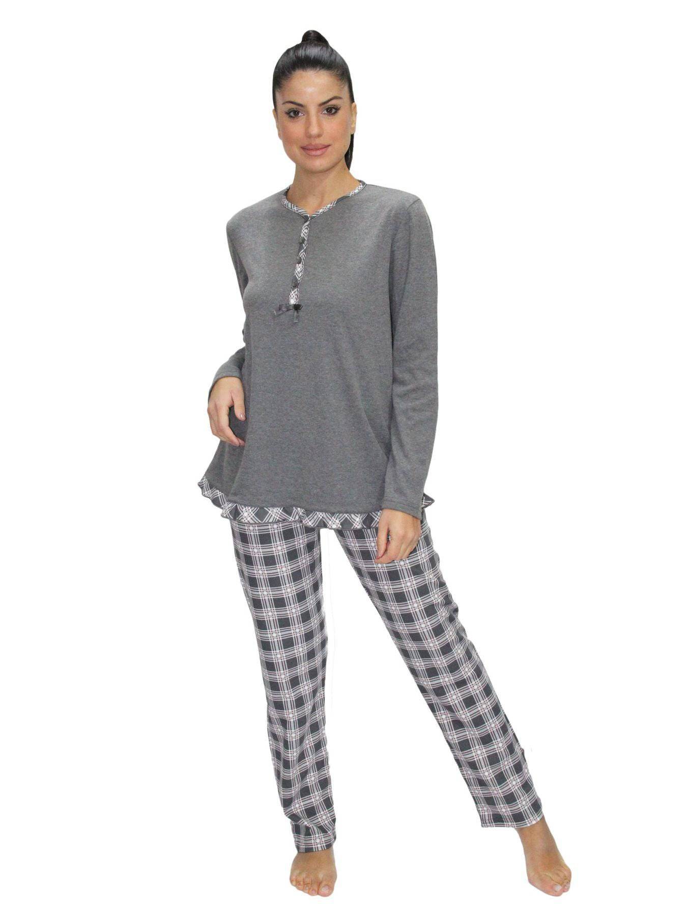 Pigiama Lungo Donna LICIA 3 Julie - evabiancheria