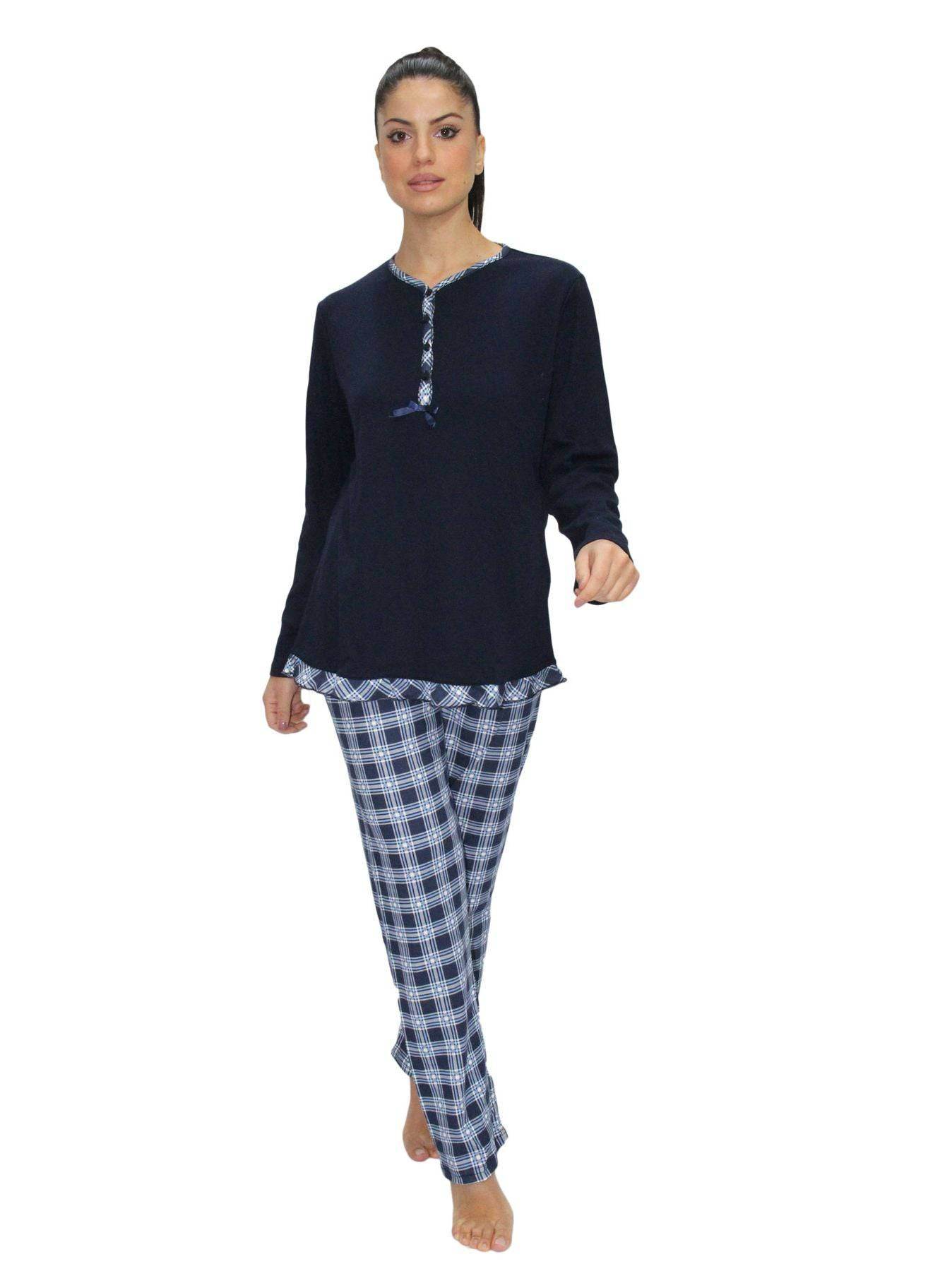 Pigiama Lungo Donna LICIA 3 Julie - evabiancheria