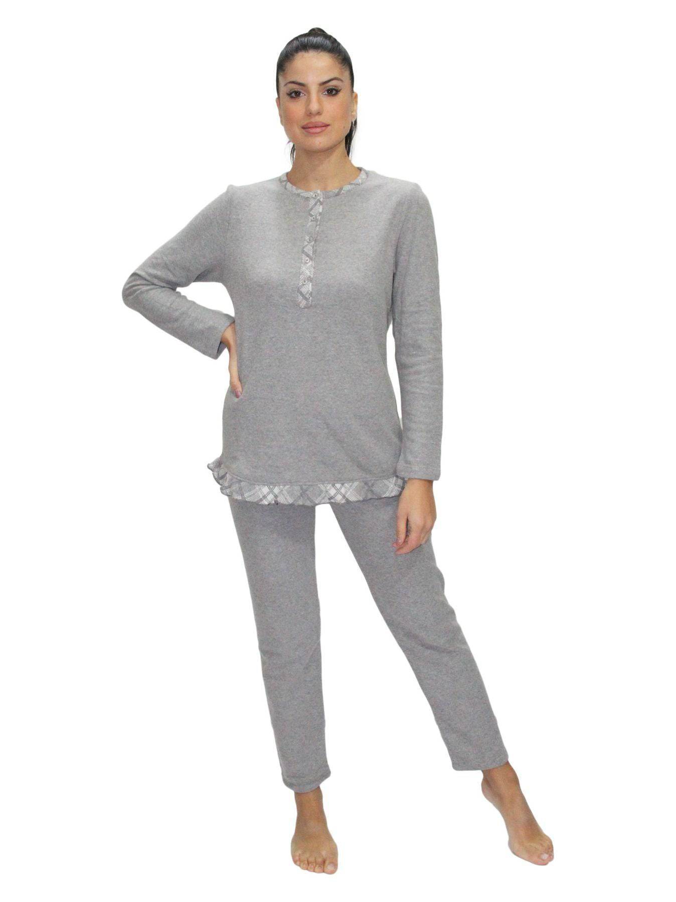 Pigiama Lungo Donna LINDA 3 Julie - evabiancheria