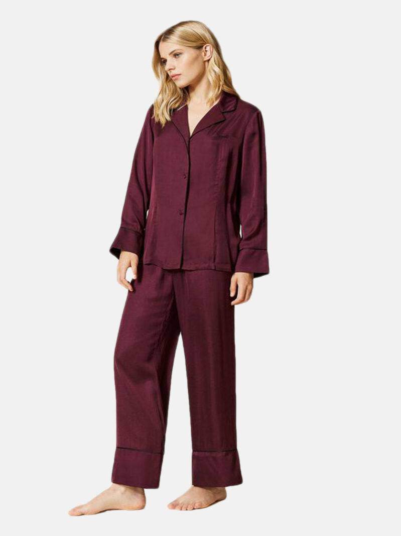 Pigiama Lungo Donna LL2BYY Twinset - evabiancheria