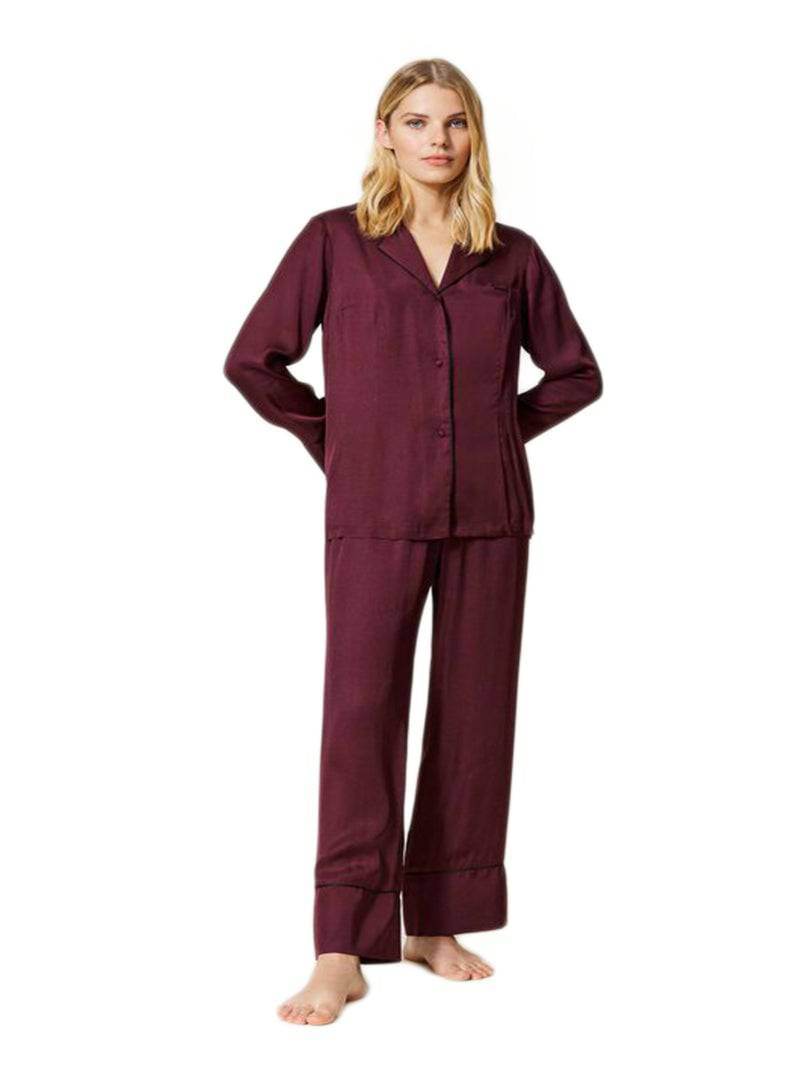 Pigiama Lungo Donna LL2BYY Twinset - evabiancheria