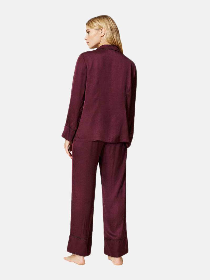 Pigiama Lungo Donna LL2BYY Twinset - evabiancheria