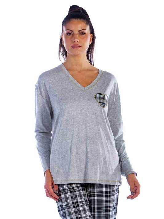 Pigiama Lungo Donna LL2LAA Twinset - evabiancheria