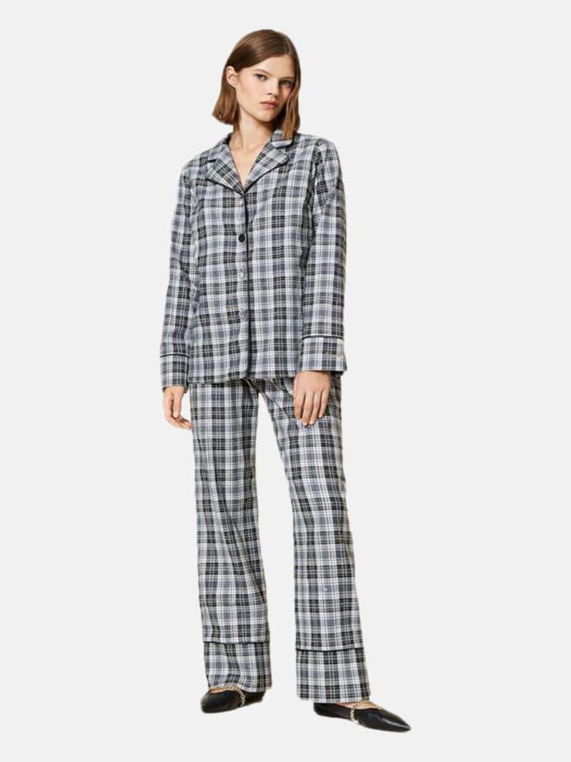 Pigiama Lungo Donna LL2LFF Twinset - evabiancheria