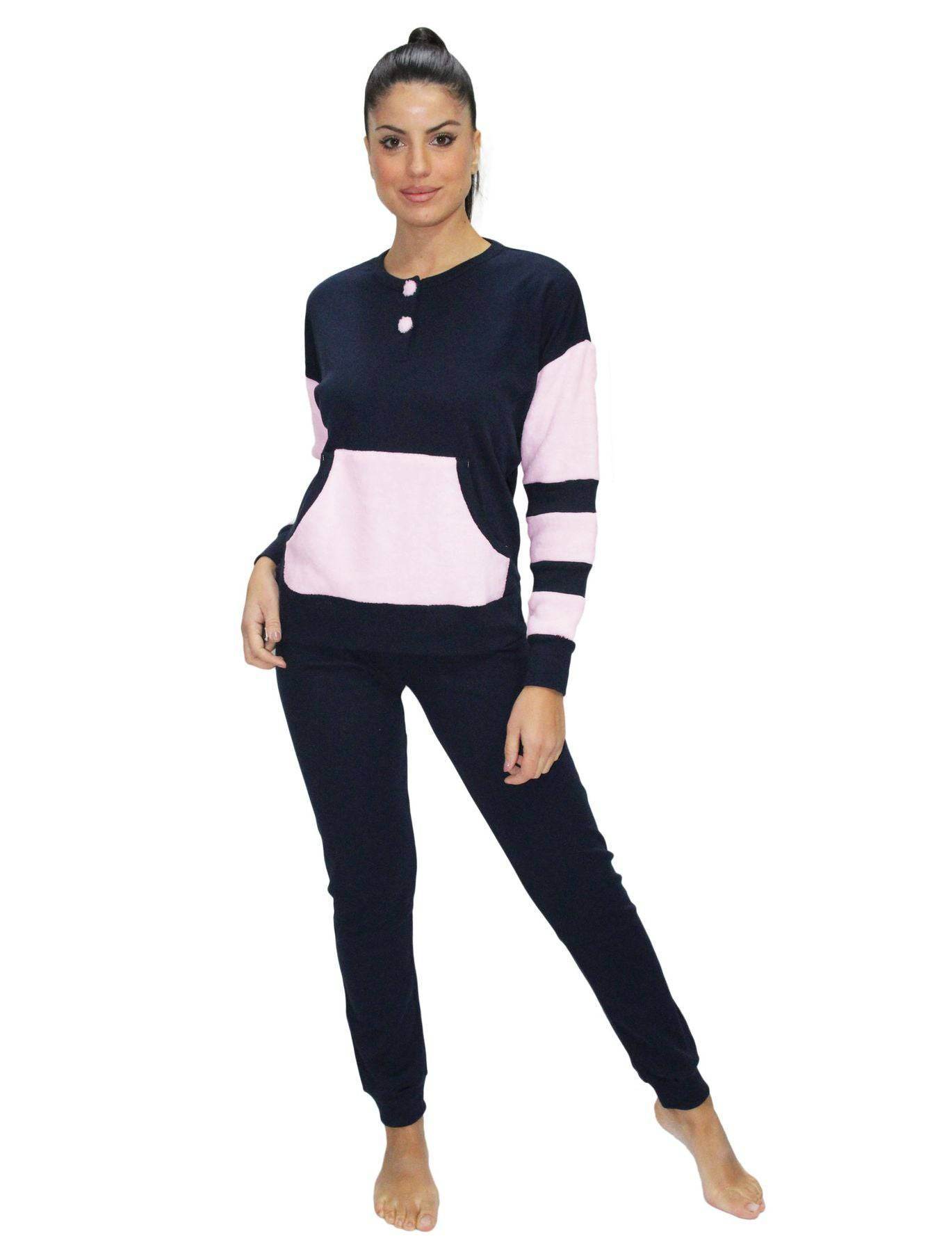 Pigiama Lungo Donna LUCREZIA 3 Julie - evabiancheria