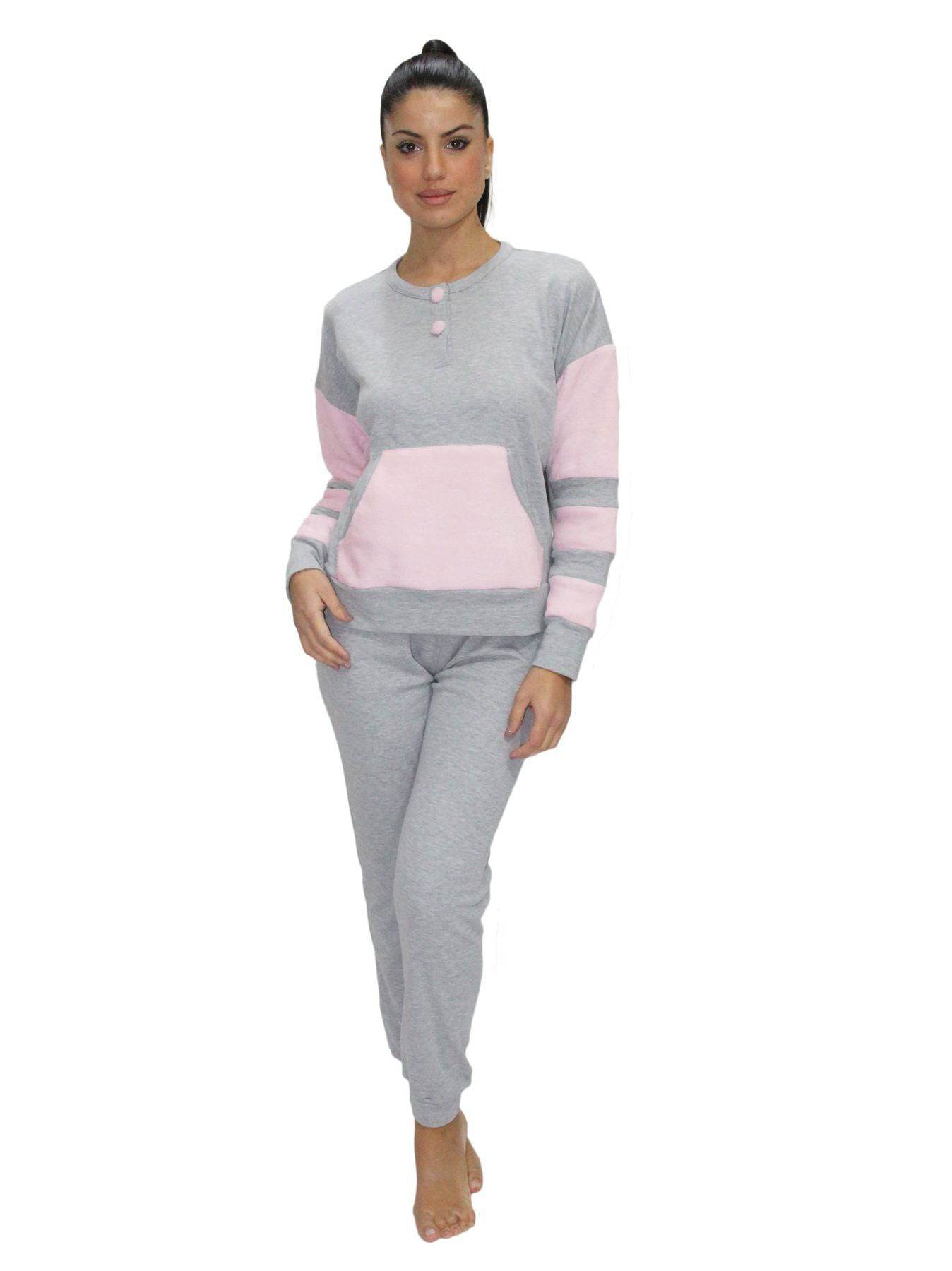 Pigiama Lungo Donna LUCREZIA 3 Julie - evabiancheria