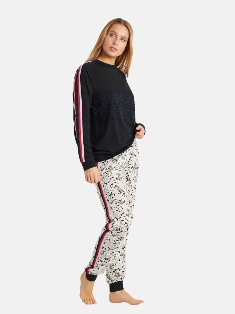 Pigiama Lungo Donna N11942 Promise - evabiancheria