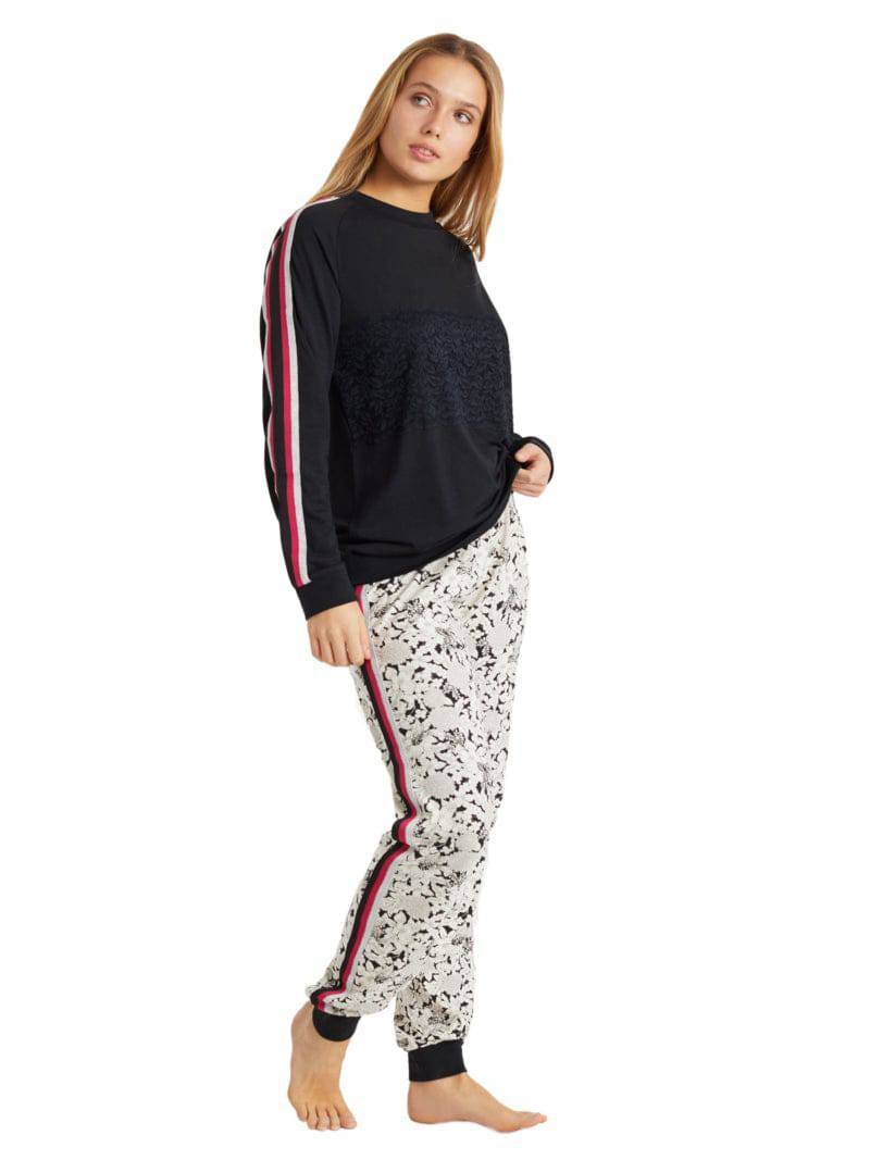 Pigiama Lungo Donna N11942 Promise - evabiancheria