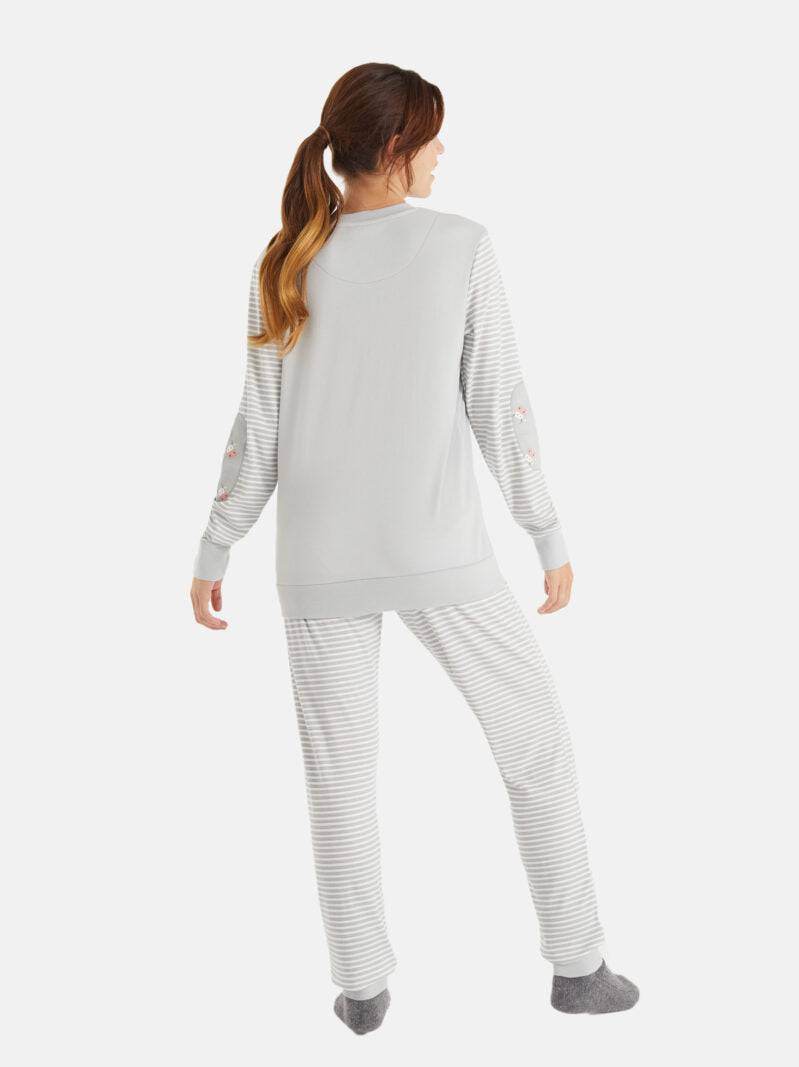 Pigiama Lungo Donna N12542 Promise - evabiancheria