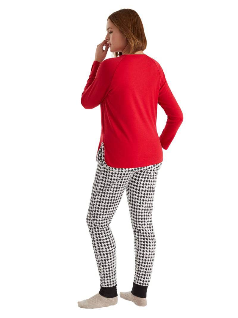 Pigiama Lungo Donna N12552 Promise - evabiancheria