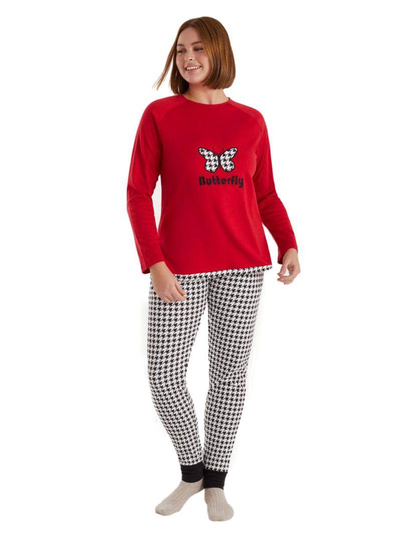 Pigiama Lungo Donna N12552 Promise - evabiancheria